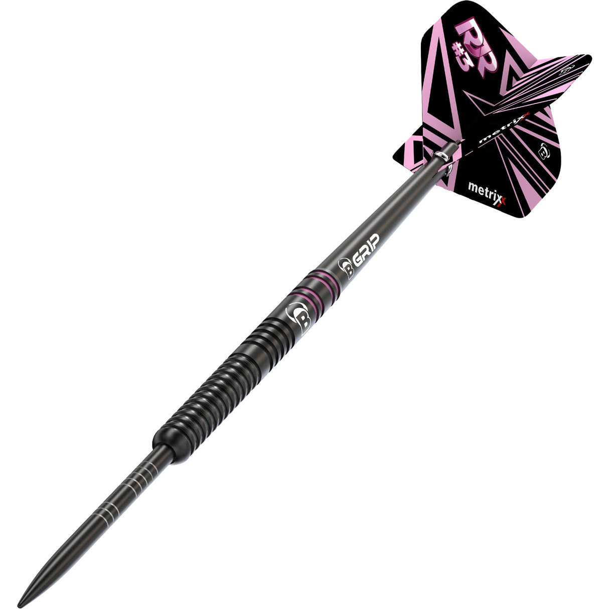 BULL'S Rusty-Jake Rodriguez - Steel Tip - 90% Tungsten - Black Titanium